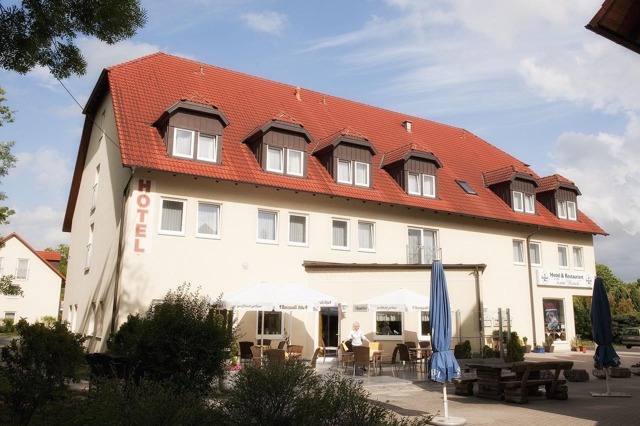 Hotel & Restaurant Zum Hirsch Romhild Exteriör bild