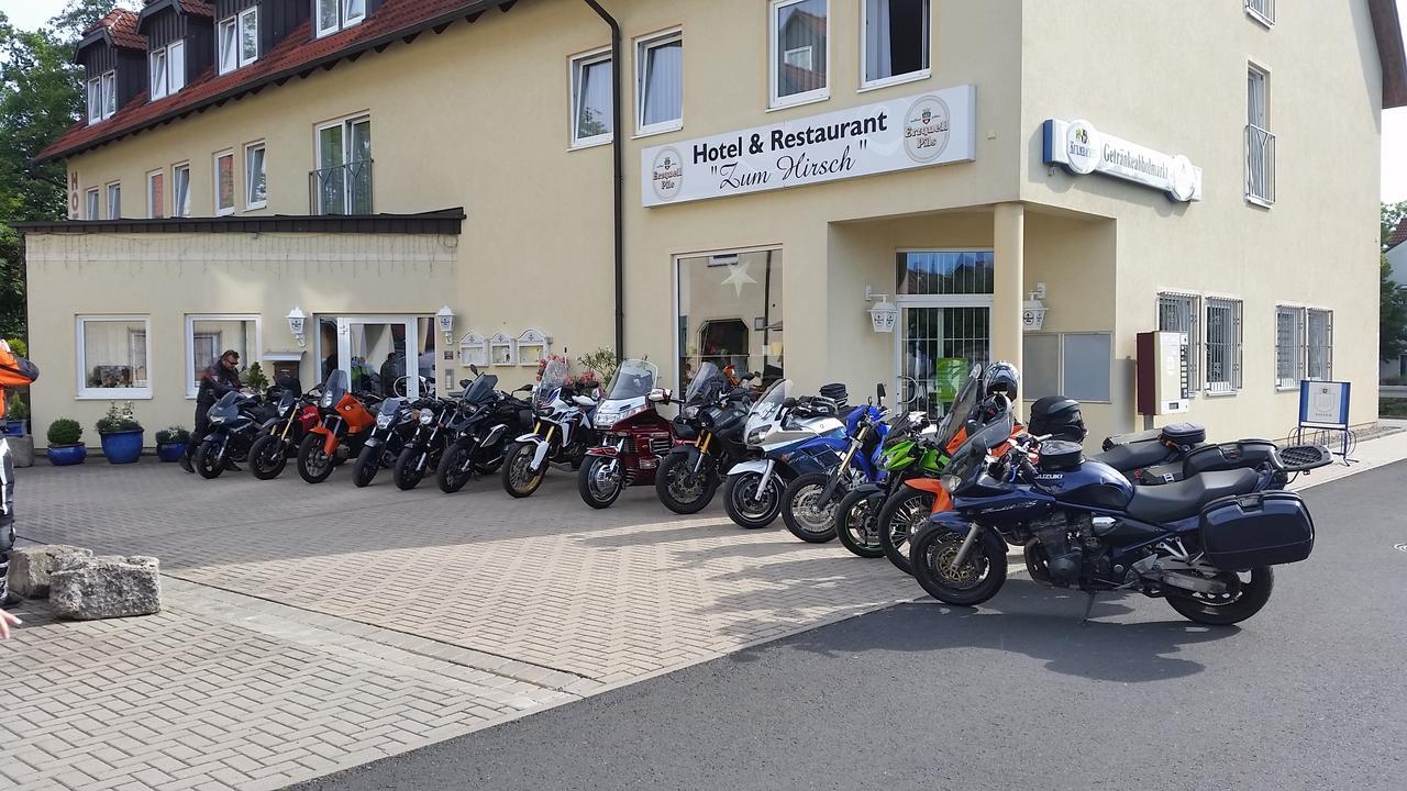 Hotel & Restaurant Zum Hirsch Romhild Exteriör bild